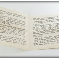 Gook Bait Company Puddle Jumper Grey Green Tadpole In Box