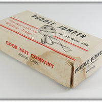 Gook Bait Company Puddle Jumper Grey Green Tadpole In Box
