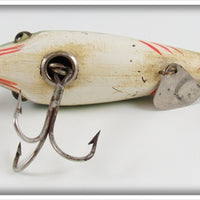 James L Donaly Green & White Redfin Minnow