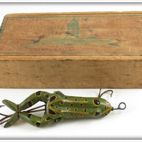 Wm Shakespeare The Rhodes Mechanical Swimming Frog In Box