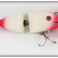 Creek Chub Blended Red & White Baby Wigglefish Lure 2502 