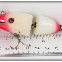 Creek Chub Blended Red & White Baby Wigglefish