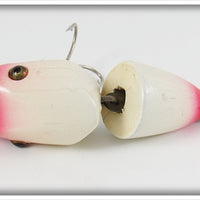 Creek Chub Blended Red & White Baby Wigglefish