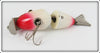 Creek Chub Blended Red & White Baby Wigglefish