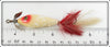 Heddon Red & White Walton Feathertail