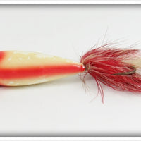 Heddon Red & White Walton Feathertail