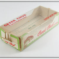 Creek Chub Shad Glitter Concave Belly Midget Darter In Box