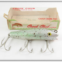 Creek Chub Shad Glitter Concave Belly Midget Darter Lure In Box 8009CB