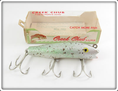 Creek Chub Shad Glitter Concave Belly Midget Darter Lure In Box 8009CB