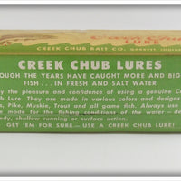 Creek Chub Shad Glitter Darter In Box