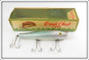 Vintage Creek Chub Shad Glitter Darter Lure 2009S In Box 