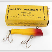 Vintage Mermaid Bait & Lure Co Shy Maiden Pier Bait In Box