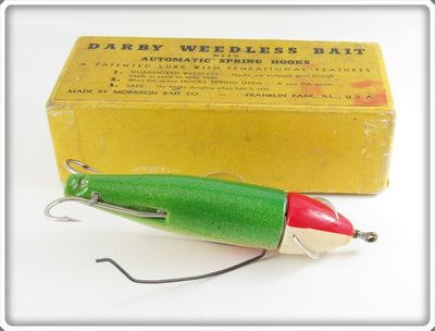 Vintage Morrison Bait Co Darby Weedless Bait In Box
