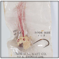 Tropical Bait Co White Red Dot Bugeyed Babbler Stormy Petrel On Card