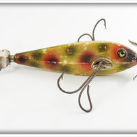 Heddon Dowagiac Early Dummy Double Lure 1500 With Football Hardware