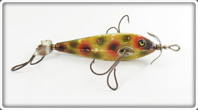 Heddon Dowagiac Early Dummy Double Lure 1500 With Football Hardware