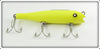 Vintage Creek Chub Fluorescent Yellow Darter Lure 2023 W 2000 FY