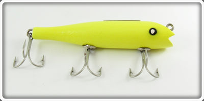 Vintage Creek Chub Fluorescent Yellow Darter Lure 2023 W 2000 FY