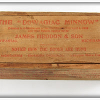 Heddon Green Fancy Back 100 In Wood Box