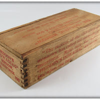 Heddon Green Fancy Back 100 In Wood Box