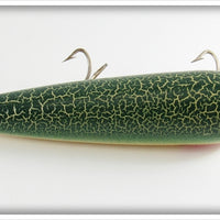 Pflueger Green Cracked Back Surprise Minnow In Box