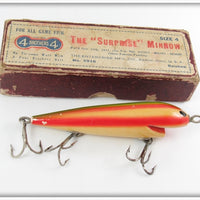 Pflueger Four Brothers Rainbow Surprise Minnow In Box 3916