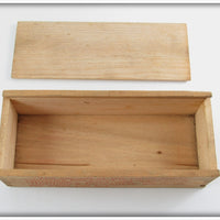 Heddon Red 100 Minnow In Wood Box