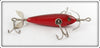Heddon Red 100 Minnow In Wood Box