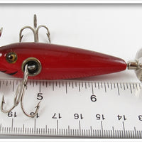 Heddon Red 100 Minnow In Wood Box