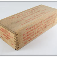 Heddon Red 100 Minnow In Wood Box