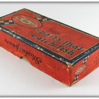 Shakespeare White & Red With Flitter Buddy Bait In Box