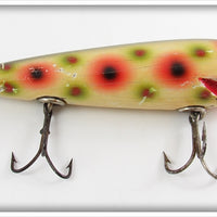 Pflueger Four Brothers Green And Red Spotted Surprise Minnow In Box