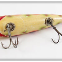 Pflueger Four Brothers Green And Red Spotted Surprise Minnow In Box