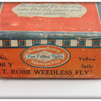 Shakespeare Yellow Sally T. Robb Weedless Fly In Box