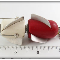 Han-Sel Red & White Wind Up Plug In Tube