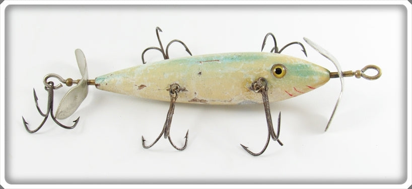Vintage Pflueger Wizard Wooden Minnow Lure For Sale | Tough Lures