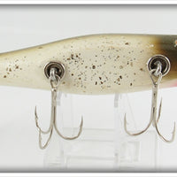 Vintage Creek Chub Silver Flash Uncatalogued Giant Injured Minnow Lure