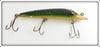 Vintage Moonlight Green & Black Musky Pikaroon Lure
