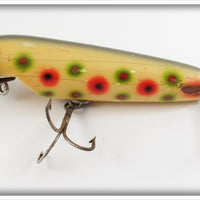 Pflueger Red & Green Spotted All In One Minnow Lure 3569