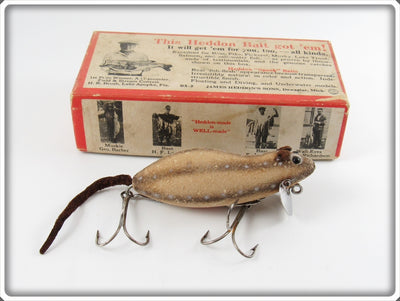 Vintage Heddon Chipmunk Munk Mouse Lure F 4200 CM In Box