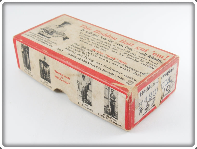 Vintage Heddon Chipmunk Munk Mouse Lure F 4200 CM In Box For Sale