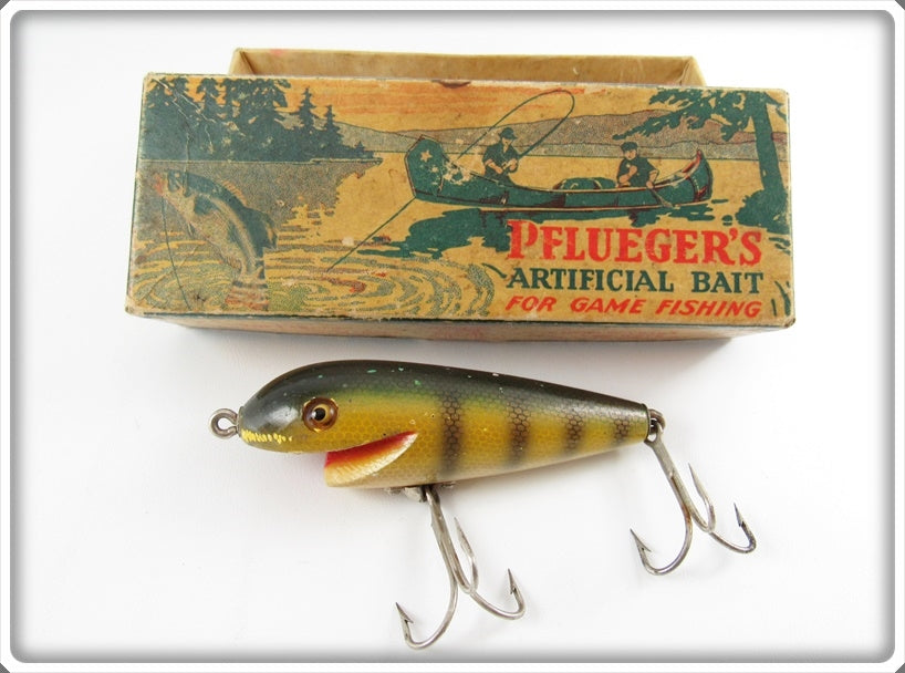 Pflueger Natural Perch Scale Baby Surprise Minnow In Box 3906