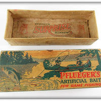 Pflueger Natural Perch Scale Baby Surprise Minnow In Box
