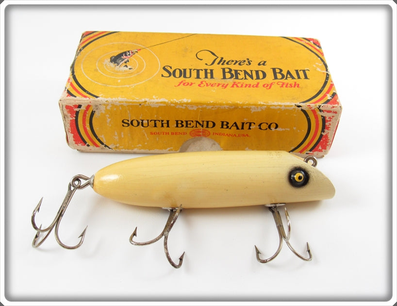 Vintage South Bend Luminous Bass Oreno Lure In Box 973 LUM For Sale
