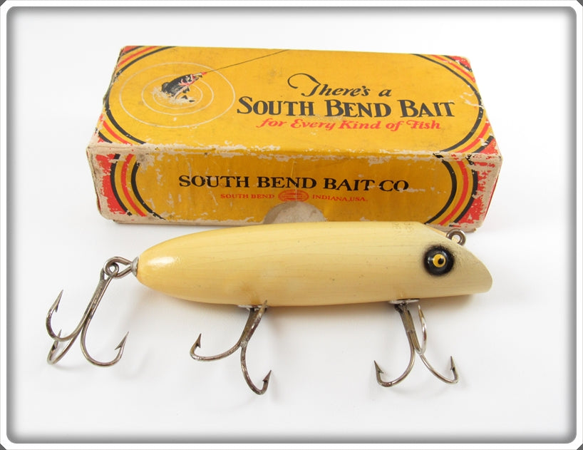 bass oreno fishing lure for sale Vintage South Bend Luminous Bass Oreno Lure In Box 973 LUM For Sale