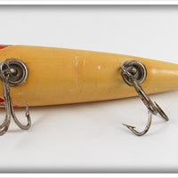 Pflueger White Hole Eye Surprise Minnow