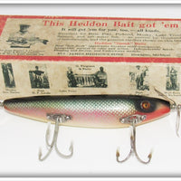 Vintage Heddon Dace SOS Minnow Lure In Box 179N