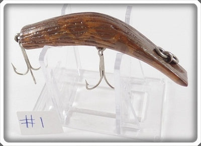 Vintage Paw Paw Bonehead Eager Beaver Lure 4500