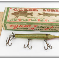 Creek Chub Green Gar Minnow In Box