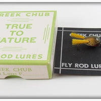 Creek Chub Golden Shiner Fly Rod Dingbat Lure In Box F1304